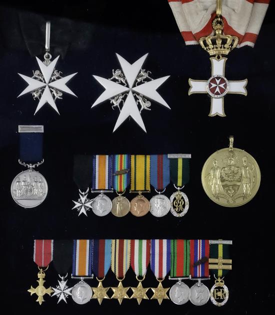A WW1/WW2 family medals group to Lieutenant Colonel Sydney Arthur Monckton Copeman K.St J., F.R.C.P and his son William Sydney Monckton